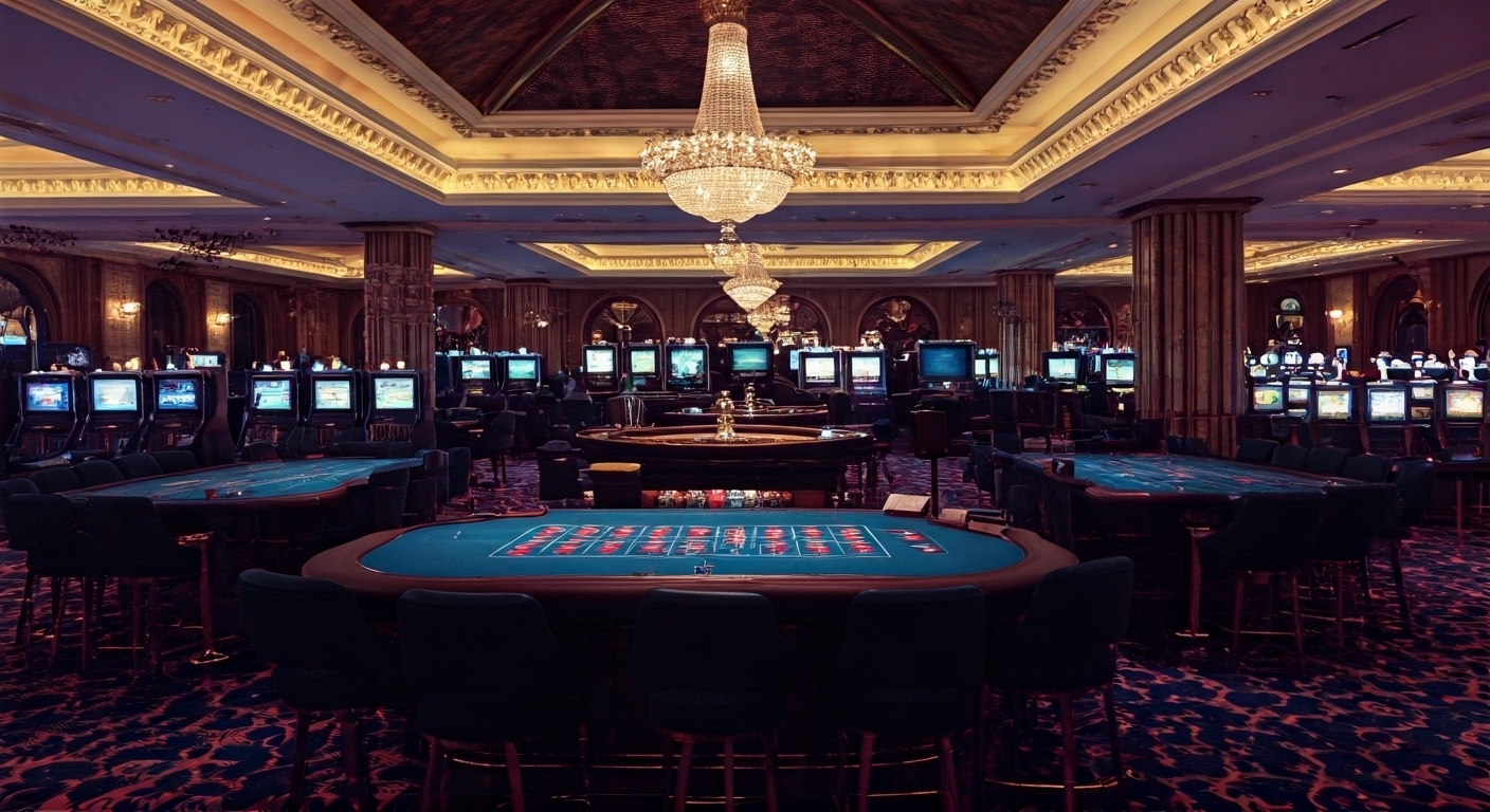 jeu au casino à Les Pins